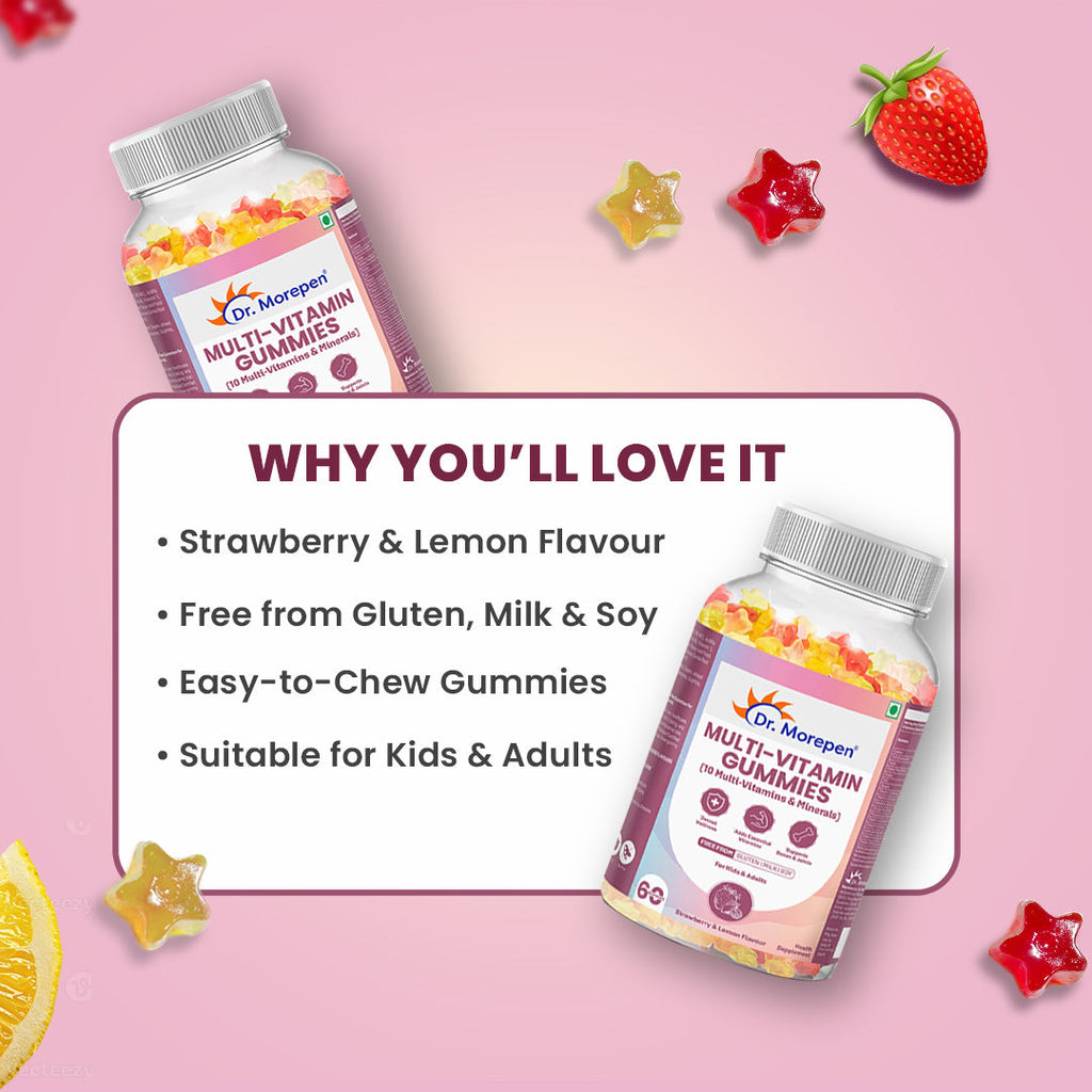 Dr Morpen Multivitamin Gummies | Grocsy
