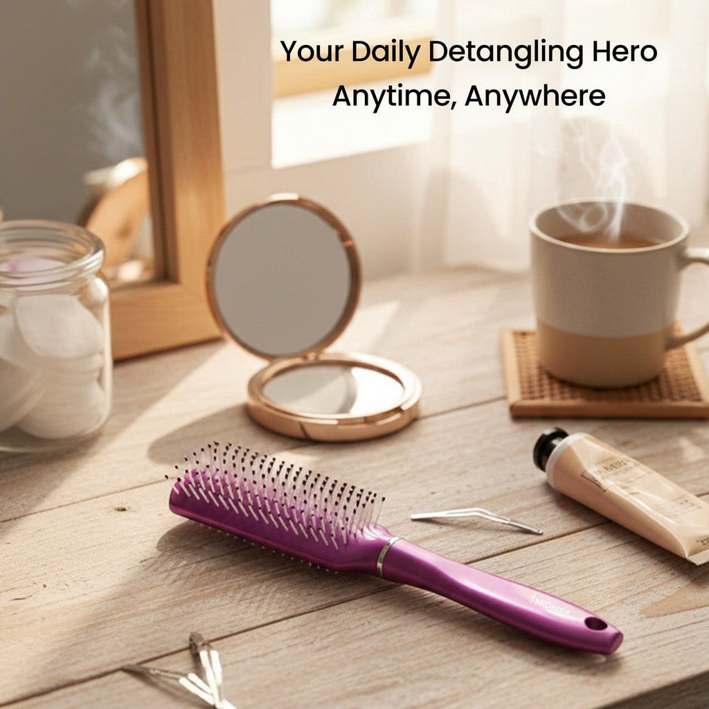 MiDazzle Styling Hair Brush (Neo) MIHB0038 | Grocsy