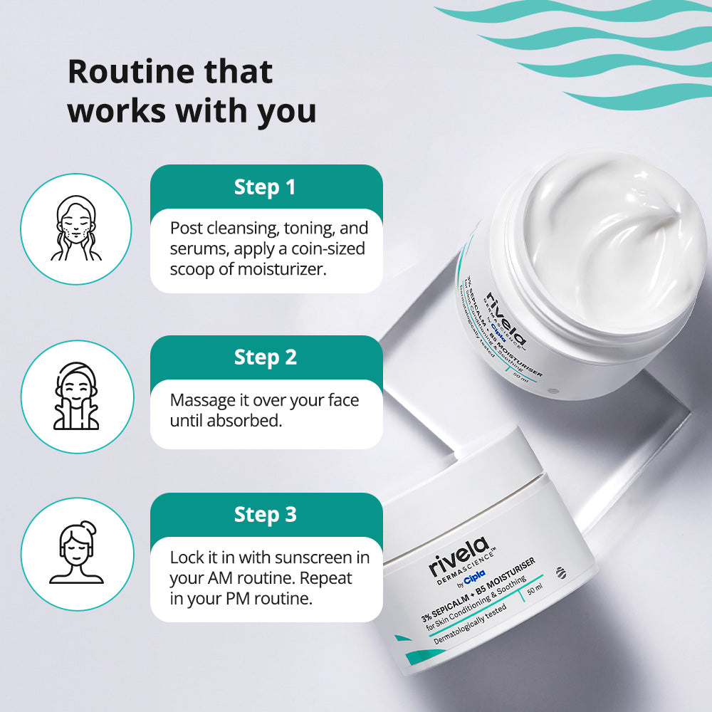 Rivela Sepicalm + Oat Moisturizer | Grocsy