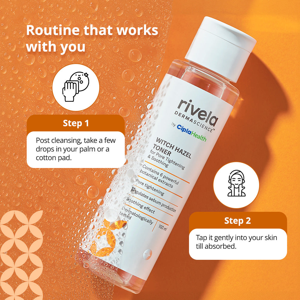 Rivela Witch Hazel Toner | Grocsy
