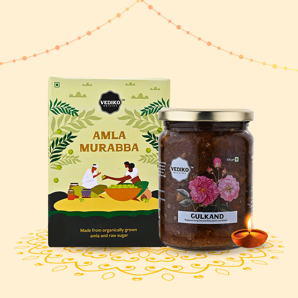 Vediko Origins Gulkand & Murabba Combo | Grocsy