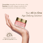 VedicDerm Olive Squalene Age Defying Night Cream with 24K Gold & Ceramides | Grocsy