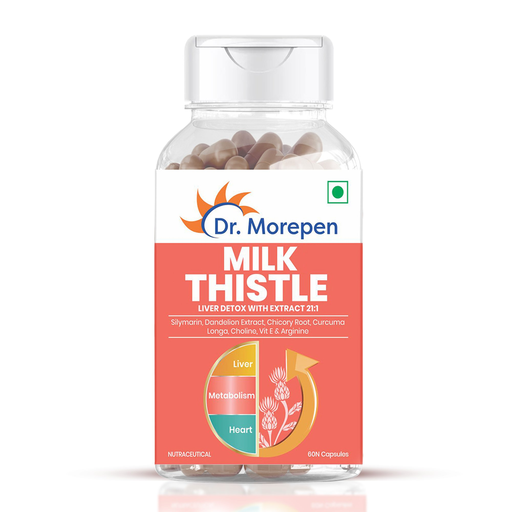 Dr Morpen Milk Thistle Capsules | Grocsy