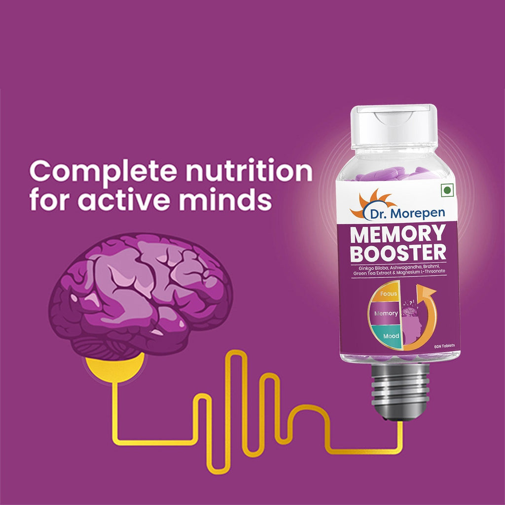 Dr Morpen Memory Booster Tablets | Grocsy
