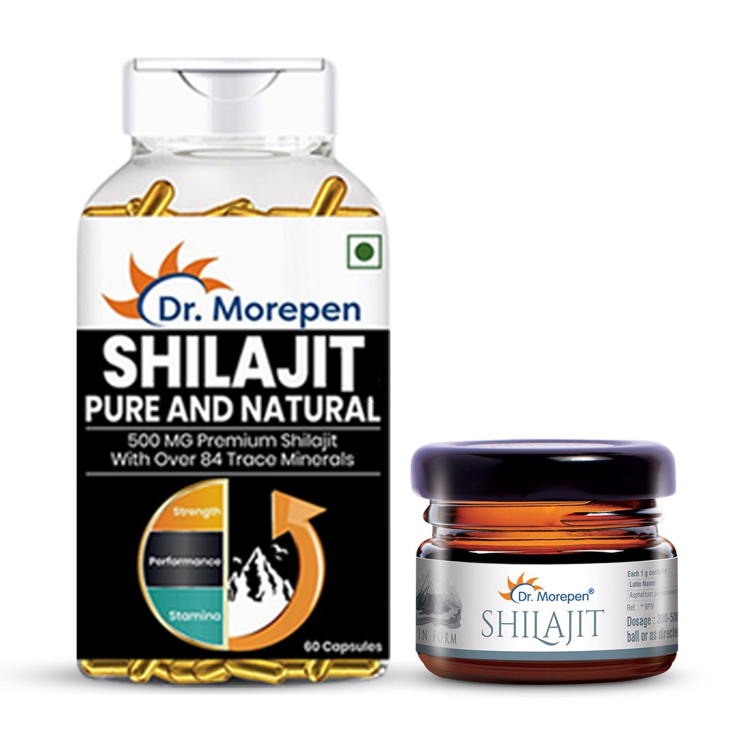 Dr Morpen Sj Resin & Sj Capsules-Stamina & Strength Booster/Mineral Rich Endurance Enhancer | Grocsy