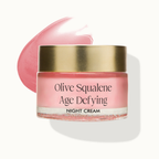 VedicDerm Olive Squalene Age Defying Night Cream with 24K Gold & Ceramides | Grocsy