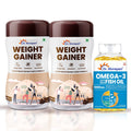 Dr Morpen Omega-3 Deep Sea Fish Oil 1000Mg + Weight Gainer | Grocsy