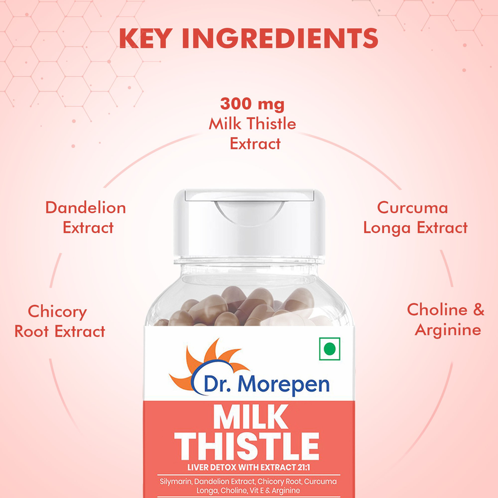 Dr Morpen Milk Thistle Capsules | Grocsy