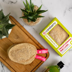 Careberry Earth-Embrace Exfoliating Loofah| Body Sponge Scrubber for Bathing | Bath Luffa Sponges | Grocsy