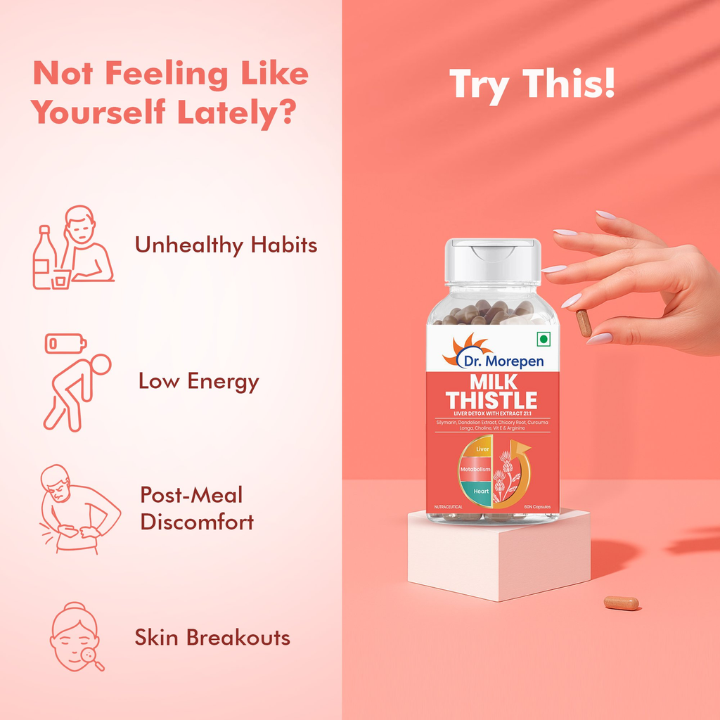 Dr Morpen Milk Thistle Capsules | Grocsy