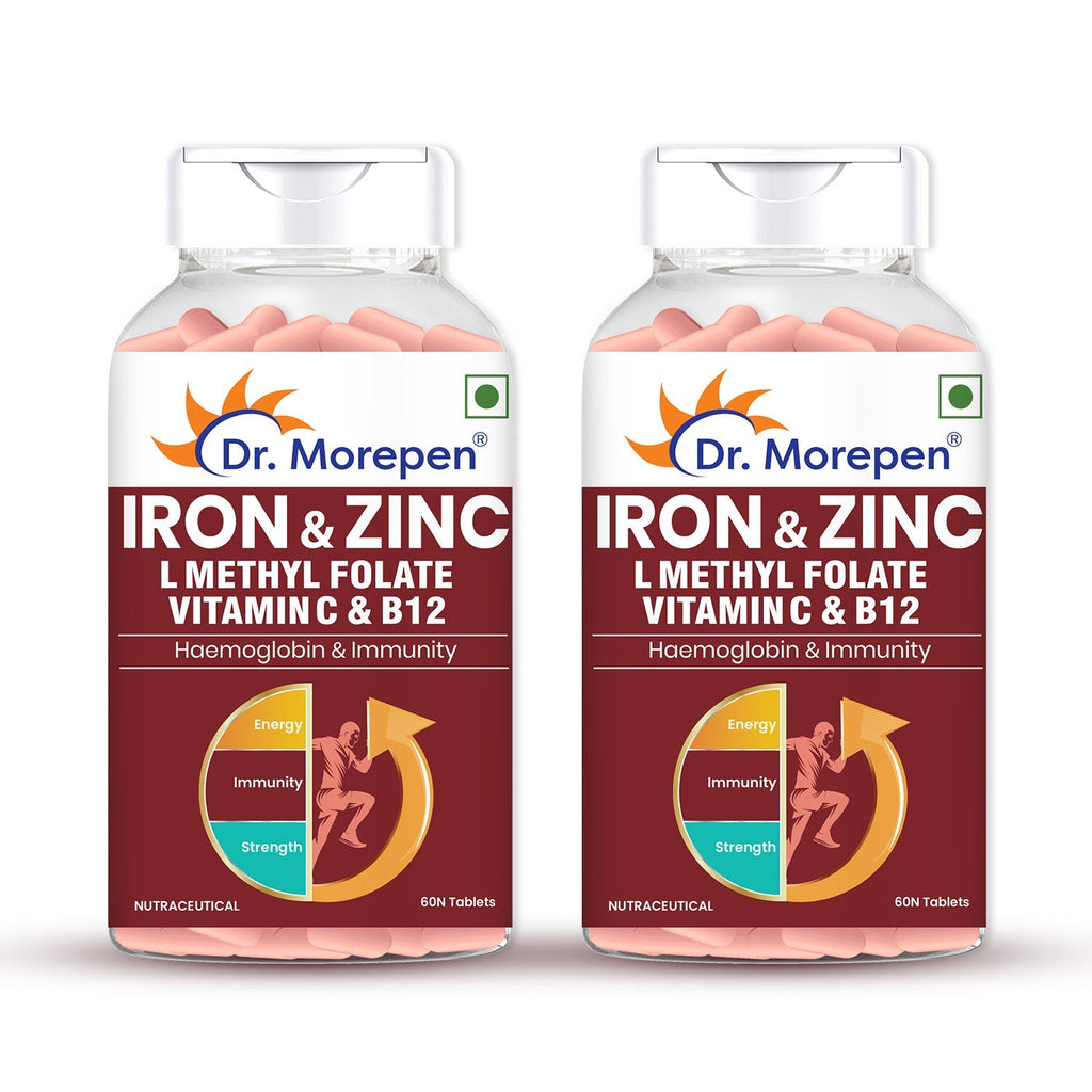 Dr Morpen Iron & Zinc Tablets | Grocsy