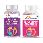 Dr Morpen Multivitamin Women And Biotin+ Advanced | Grocsy