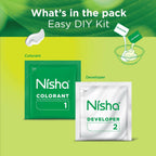 Nisha Creme Hair Color for Women - Wine Burgundy | Grocsy