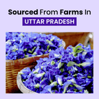 Alps Goodness 100% Natural Blue Pea & Rose Petal Beauty Mask For Skin | Grocsy