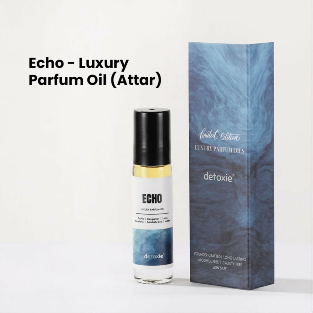Detoxie Echo - Luxury Parfum Oil (Attar) Non-Alcoholic | Grocsy