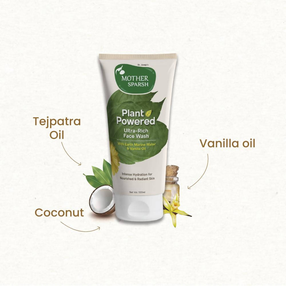 Mother Sparsh Plant Powered Ultra-Rich Face Wash | Grocsy