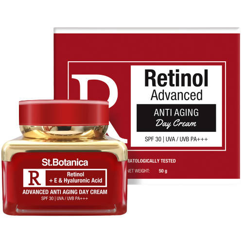 St.Botanica Retinol Advanced Anti Aging Day Cream SPF 30 | Grocsy