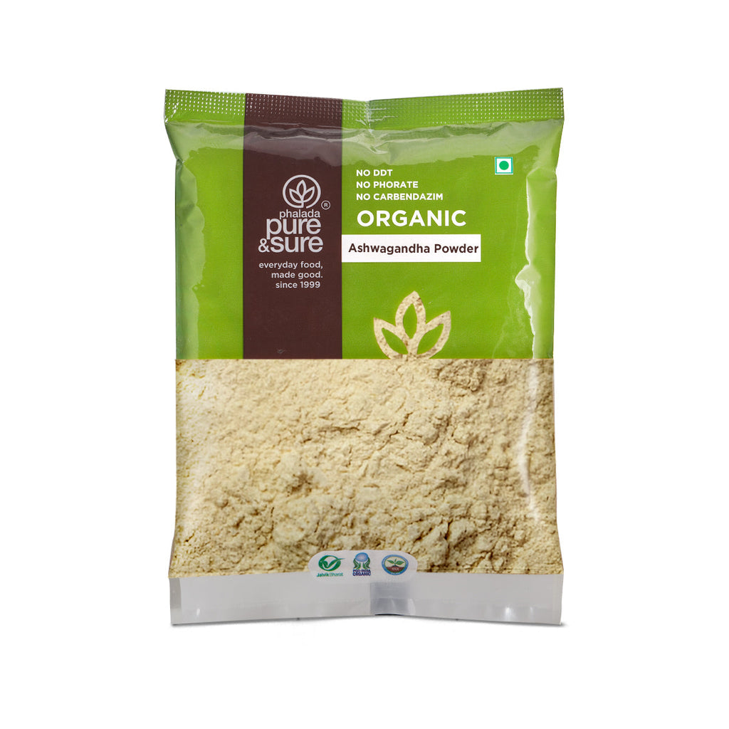 Pure & Sure Organic Ashwagandha Powder | Grocsy