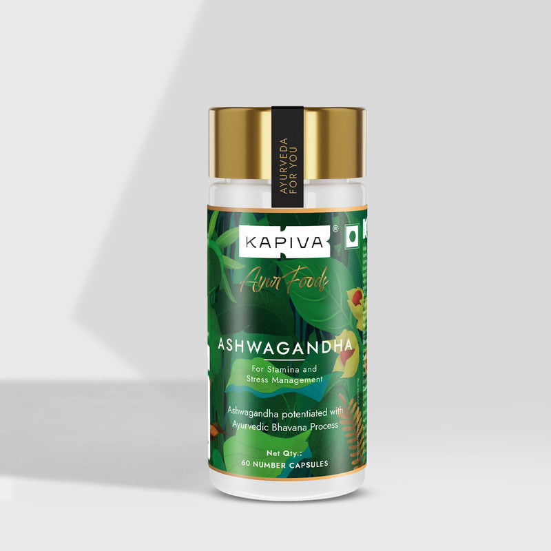 Kapiva Ayurveda Ashwagandha Capsules | Grocsy
