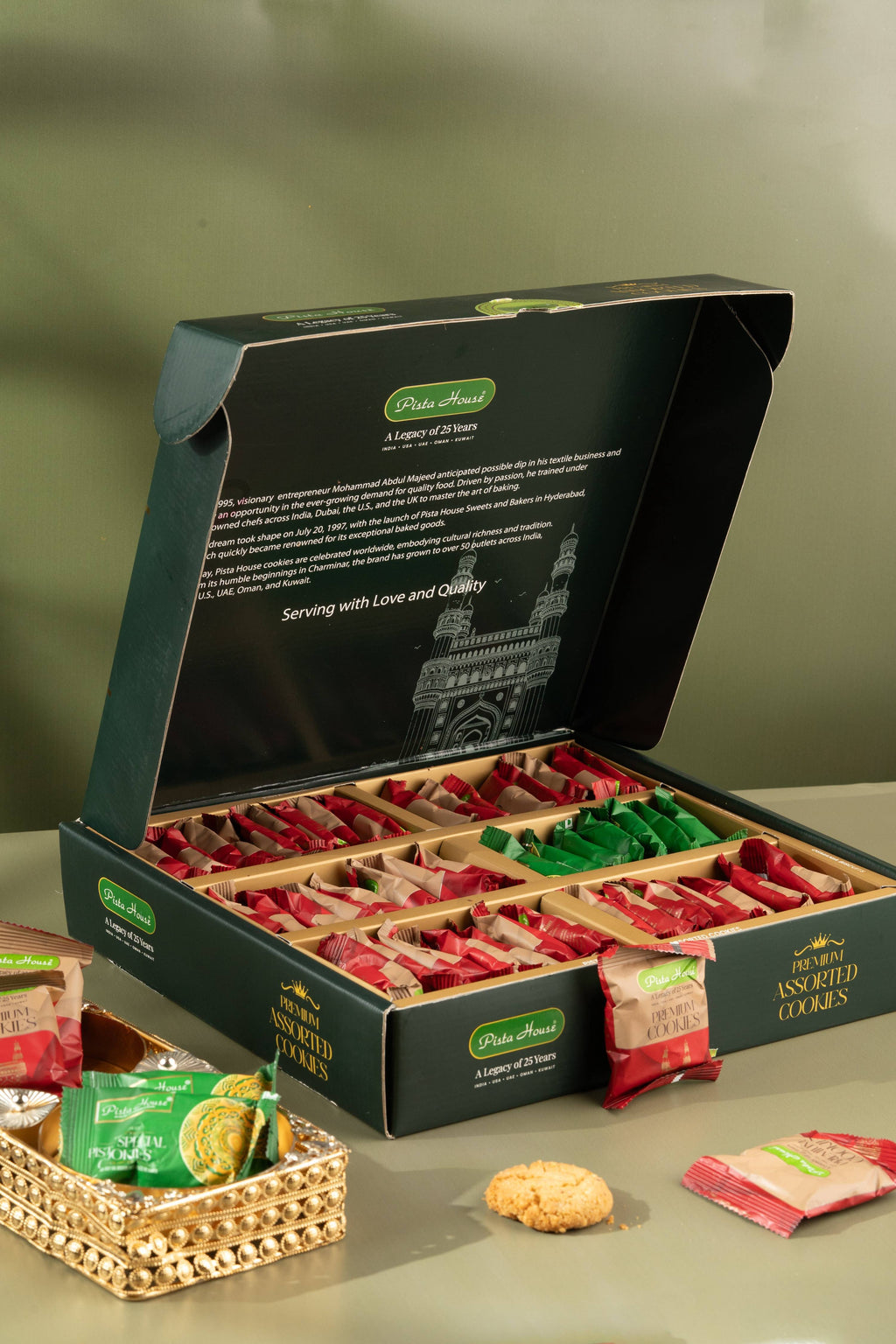 Pista House Premium Assorted Cookies Box | Grocsy