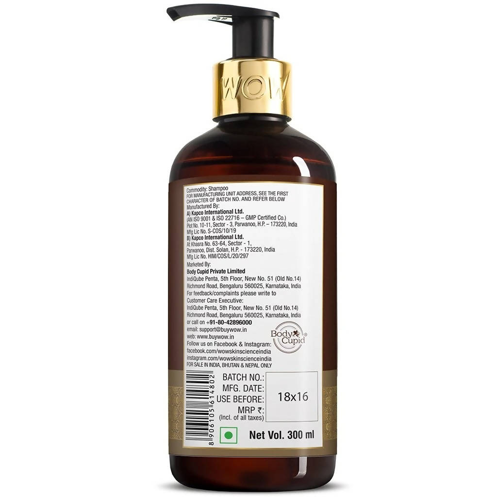 Wow Skin Science Coconut Milk Shampoo | Grocsy