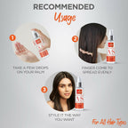 Livon Professional Nourishing Serum With Argan, Shea & Multivitamins | Grocsy