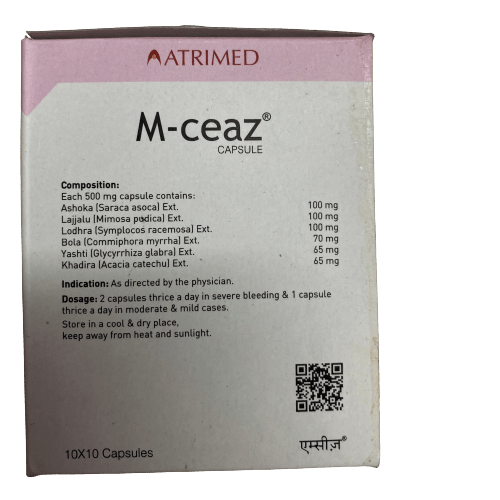 Atrimed Ayurvedic M-Ceaz Capsules | Grocsy