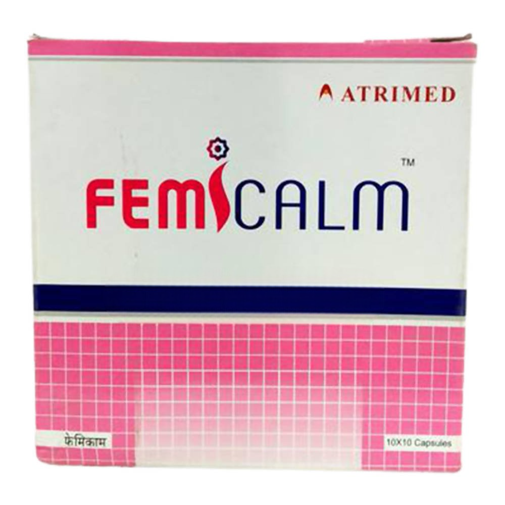 Atrimed Ayurvedic Femicalm Capsules | Grocsy