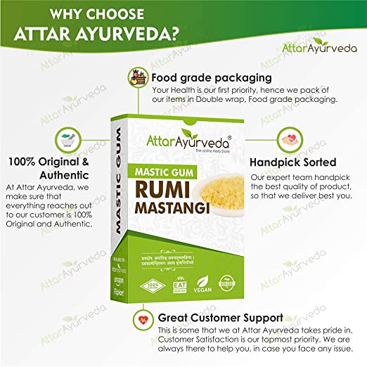 Attar Ayurveda Rumi Mastangi | Grocsy