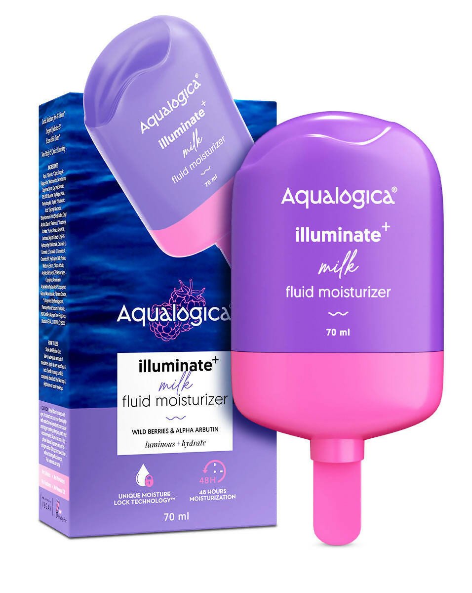 Aqualogica Illuminate+ Milk Fluid Moisturizer | Grocsy