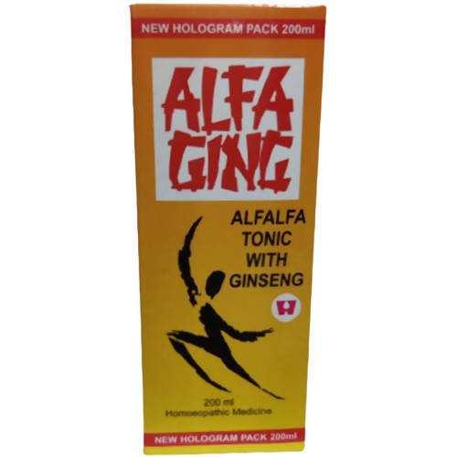 Dr. Wellmans Homeopathy Alfa Ging Alfalfa Tonic with Ginseng | Grocsy