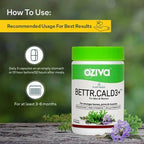 OZiva Plant Based Bettr.CalD3+ Capsules For Men And Women | Grocsy