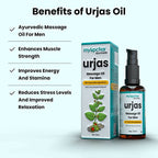 myUpchar Ayurveda Urjas Massage Oil For Men | Grocsy