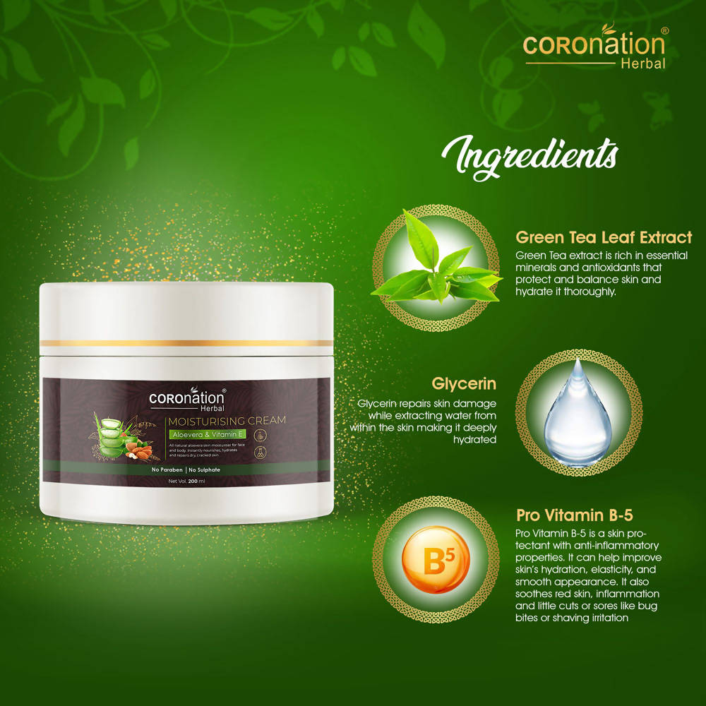 Coronation Herbal Fuji Matcha Green Tea Moisturizing Cream | Grocsy