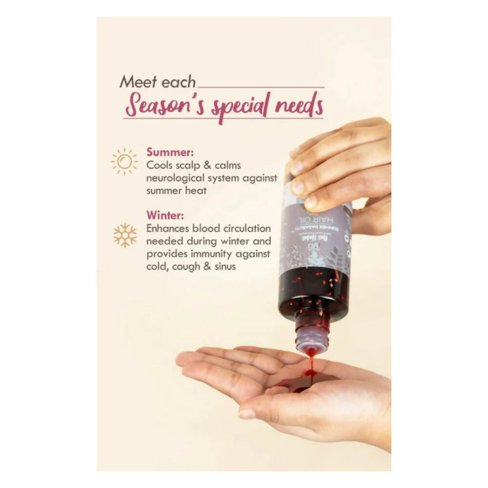 Nat Habit Curry Sesame Summer Hair Oil | Grocsy