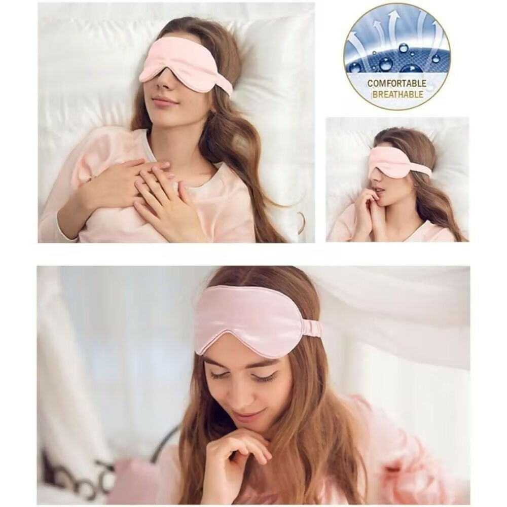Bronson Professional Silk Sleep Mask Eye Mask | Grocsy