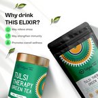 Udyan Tea Tulsi Therapy Green Tea | Grocsy