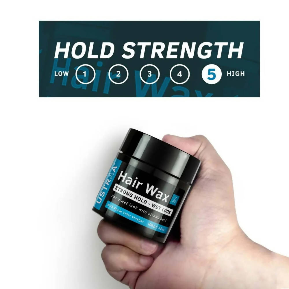 Ustraa Hair Wax Strong Hold - Wet Look | Grocsy