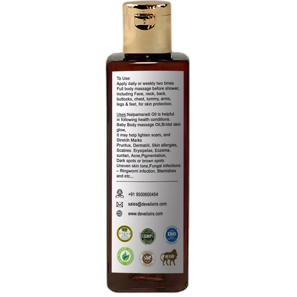 DevElixir Nalpamaradi Kera Thailam Skin Bright & Even Tone | Grocsy
