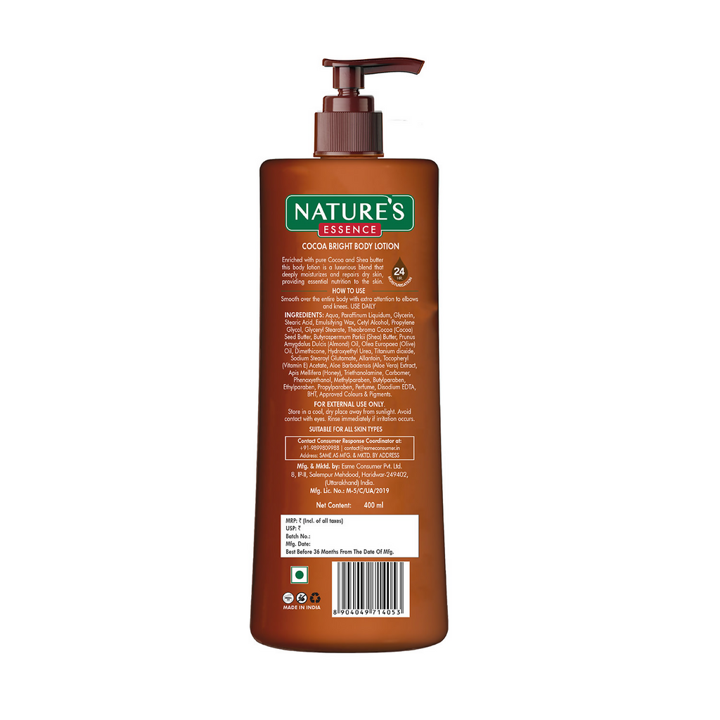 Nature's Essence Cocoa Bright Body Lotion | Grocsy