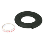 Safe-O-Kid Unique High Density L-Shaped 2 Mtr Long 2 Edge Guard Strips- Black | Grocsy