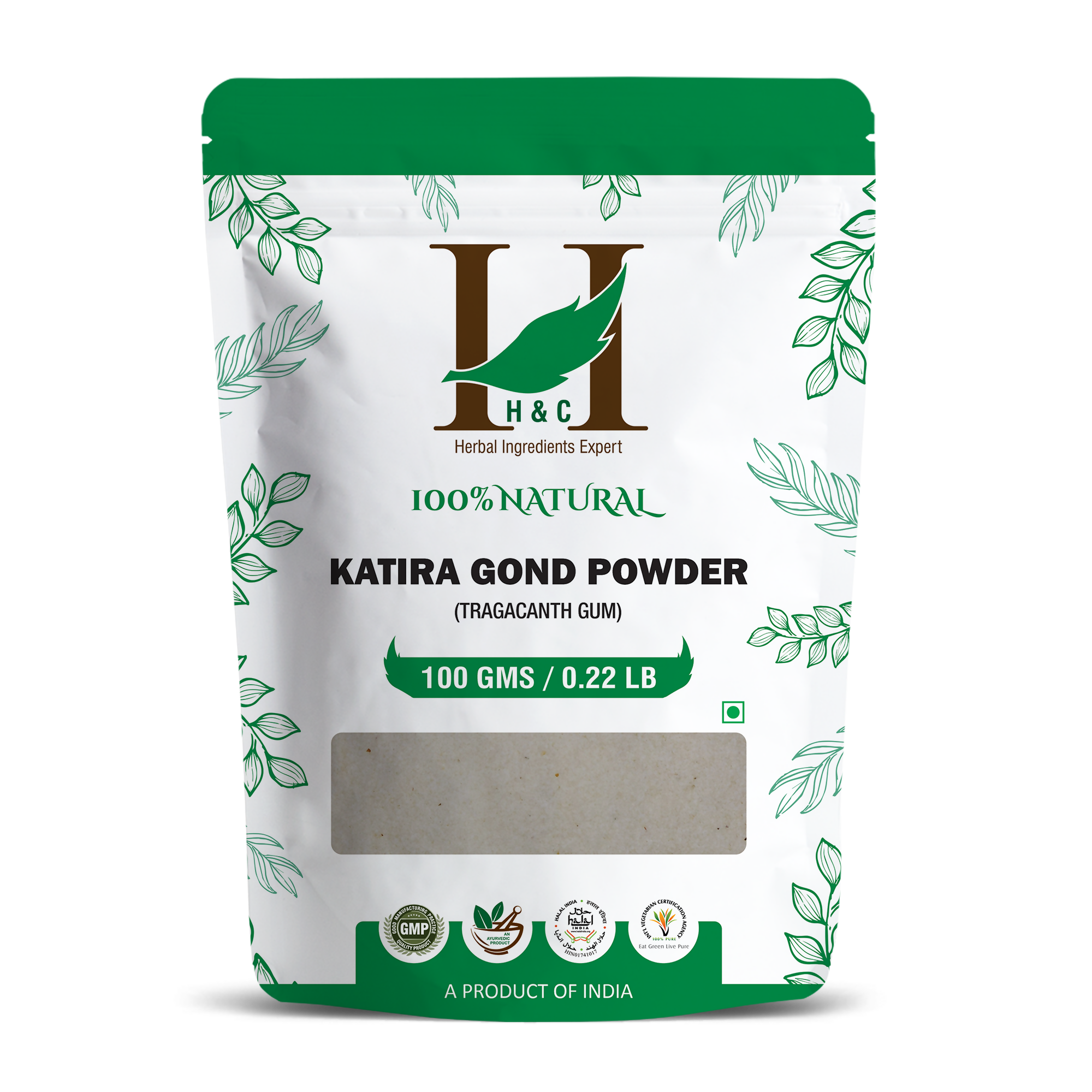 H&C Herbal Katira Gond Powder | Grocsy