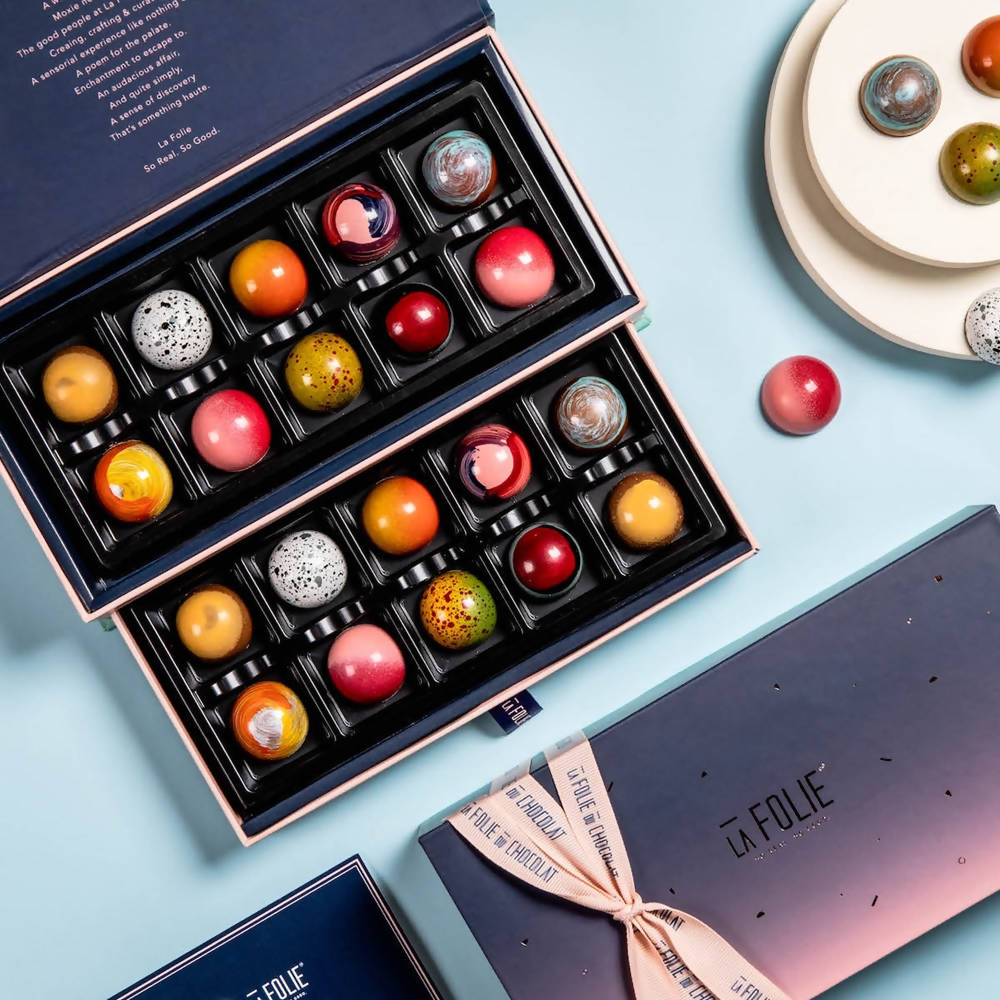 La Folie Box Of 20 - Bonbons (Assorted) | Grocsy