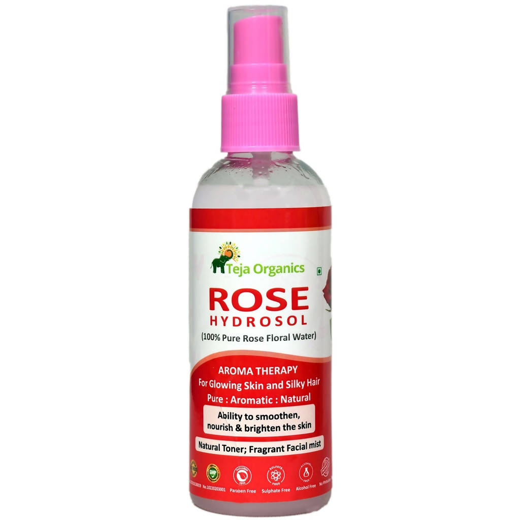 Teja Organics Rose Hydrosol | Grocsy