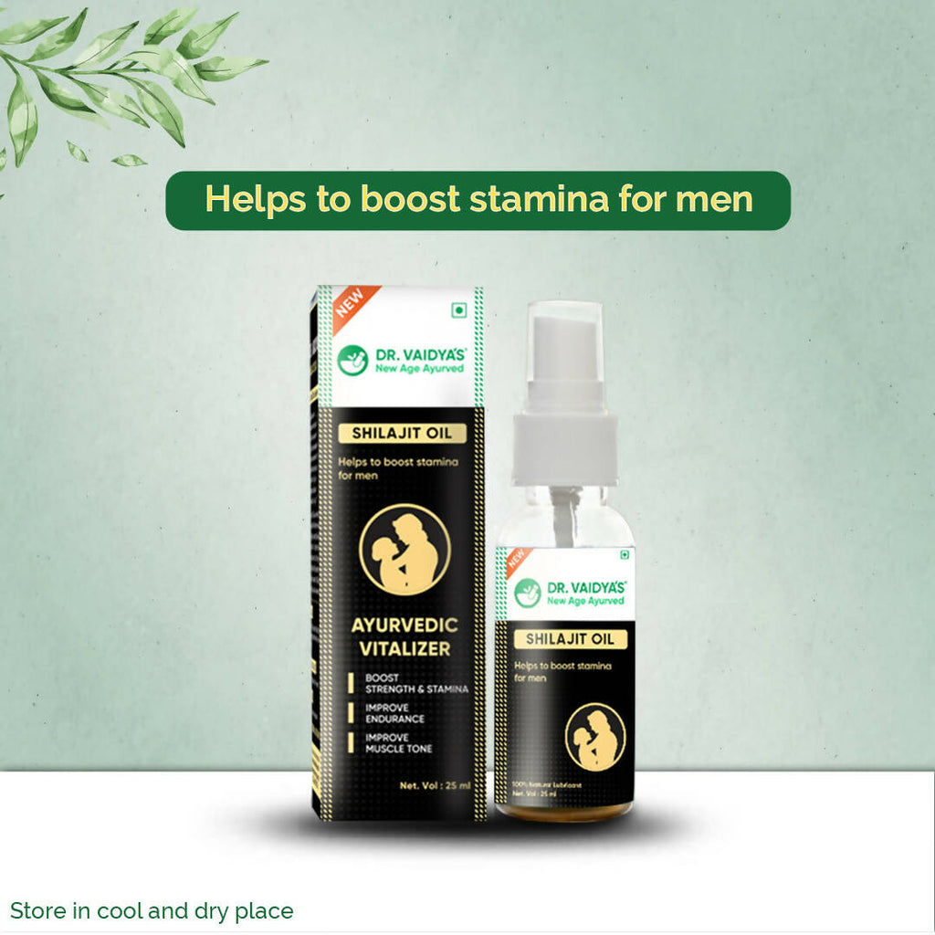 Dr. Vaidya's SJ Oil for Men: Enhance Power & Stamina With the Natural Oil | Grocsy