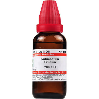 Dr. Willmar Schwabe India Antimonium Crudum Dilution | Grocsy