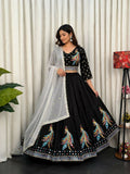 Lehenga Mart Black Designer Navratri Lehenga Choli for Women | Grocsy