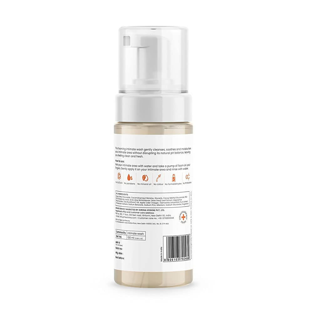 Sirona Apple Cider Vinegar Foaming Intimate Wash | Grocsy