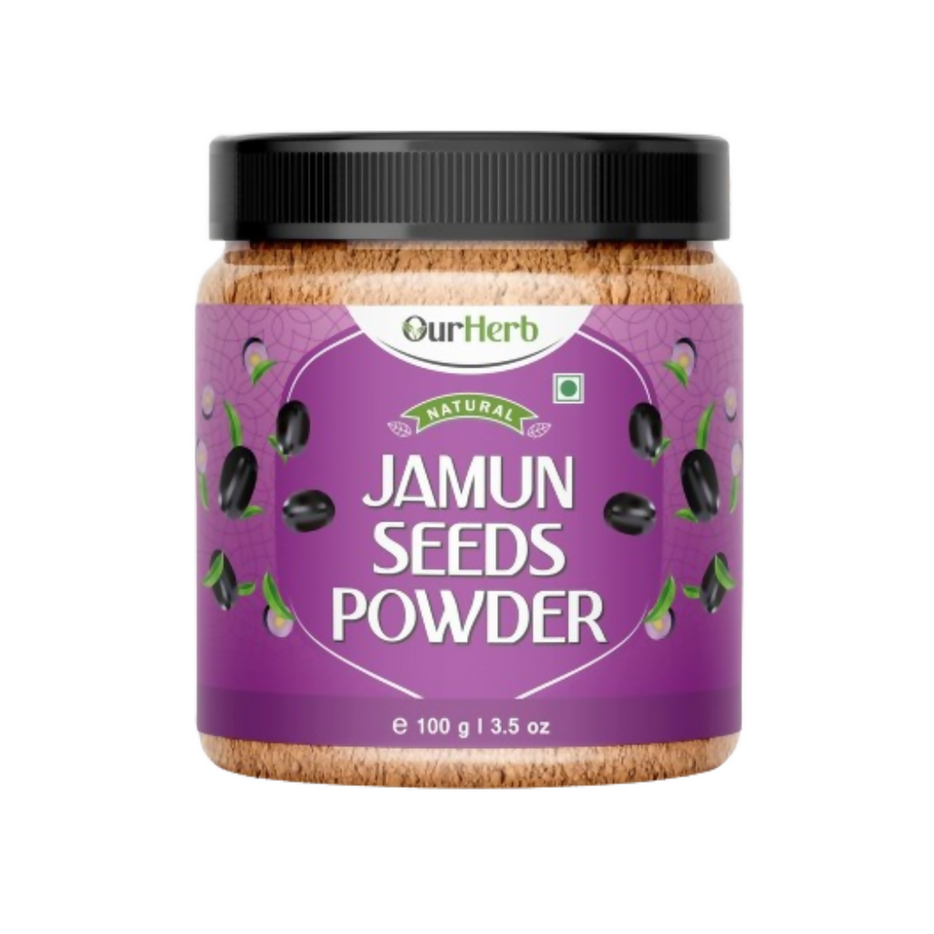 OurHerb Pure & Natural Jamun Seeds Powder | Grocsy