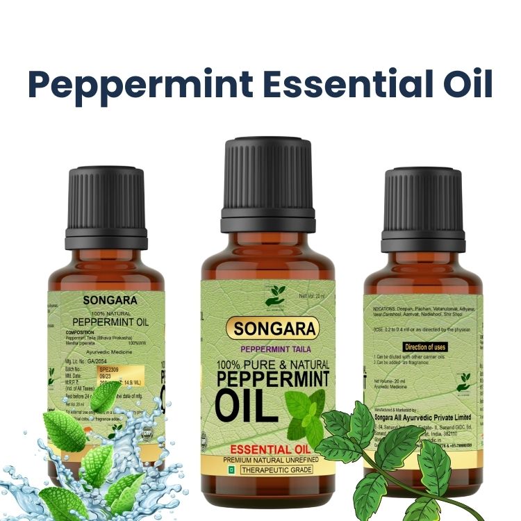 Songara Peppermint Essential Oil | Grocsy